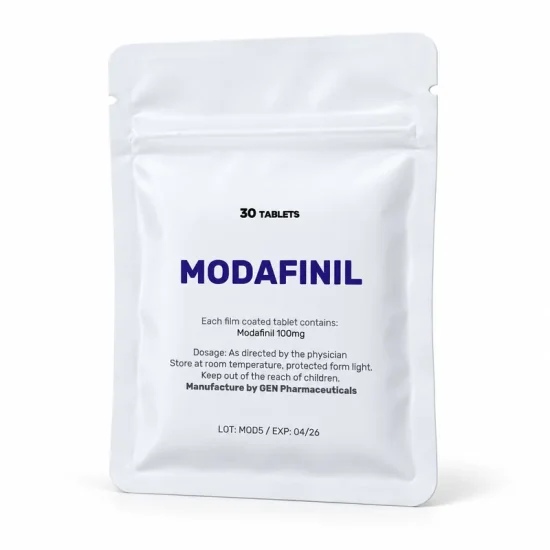 1663-mg-ai Modafinil 100mg/30tabs – Pharmacy Grade