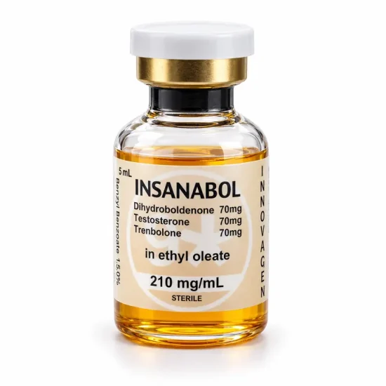 Insanabol 210mg/mL – Triple Steroid Blend – Innovagen