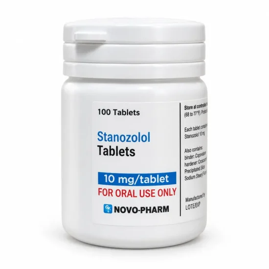 Winstrol – Stanozolol 10mg/100tabs – NovoPharm