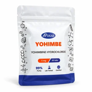 Yohimbe (Yohimbine Hydrochloride) 5mg/50tabs – Apoxar
