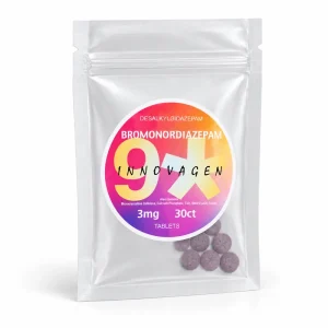 Bromonordiazepam (Desalkylgidazepam) 3mg/30tabs – Innovagen