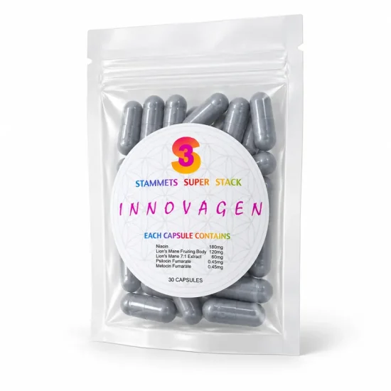 1699-mg-ai Stammets Super Stack 30 caps – Innovagen