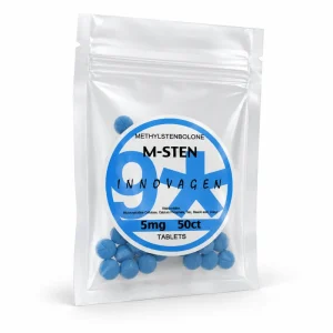 M-STEN (Methylstenbolone) 5 mg/50 tabs – Innovagen