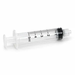 Luer Lock 5cc Syringe Only pack of 10