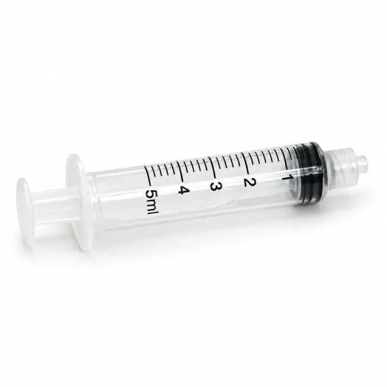 Luer Lock 5cc Syringe Only pack of 10