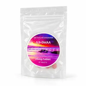 1,3-DMAA (Methylhexanamine) 25mg/tab, 30tabs | Innovagen