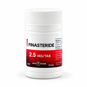 Finasteride 2.5mg/30tabs (Hair Loss/Prostate Health) | NovoPharm