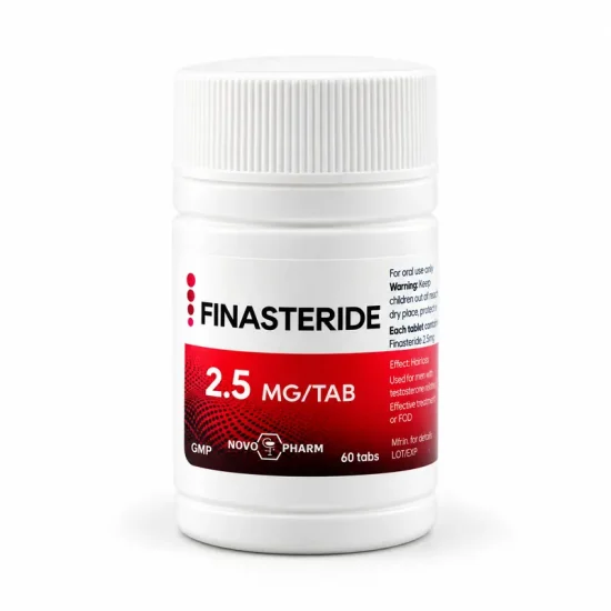 1755-mg-ai Finasteride 2.5mg/30tabs (Hair Loss/Prostate Health) | NovoPharm