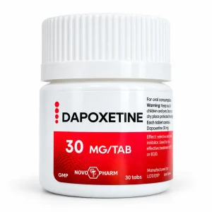 Dapoxetin 30mg/30tabs (premature ejaculation treatment) | NovoPharm