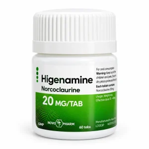 Higenamine (Energy/Focus/Fat Loss) 20mg/60tabs | NovoPharm