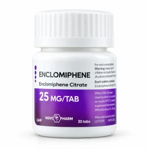 Enclomiphene (Enclomiphene Citrate) 25mg/30tabs | NovoPharm