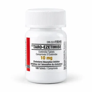 Ezetimibe (cholesterol control) 10mg/100tabs – Canada Pharmacy