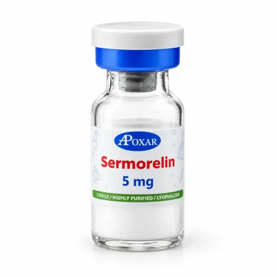 1789-mg-ai Sermorelin (anti aging, fat loss, muscle mass) 5mg – Apoxar