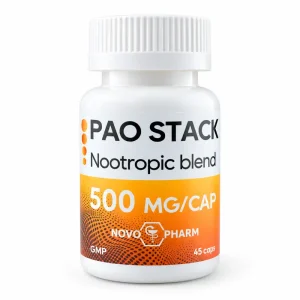 PAO Stack (Cognitive Enhancer) 500mg/45tabs | NovoPharm