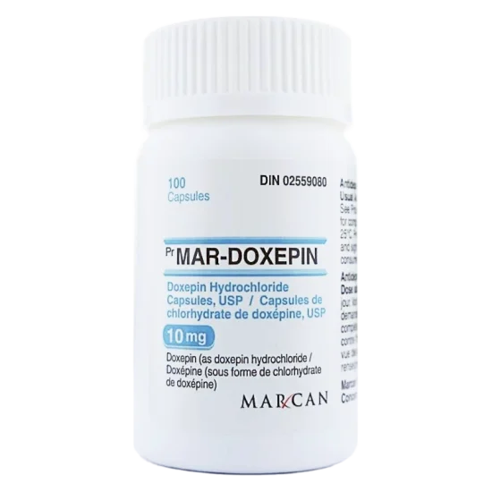 Doxepin (antidepressant) 10mg/100tabs - Canada Pharmacy Doxepin (antidepressant) 10mg/100tabs - Canada Pharmacy