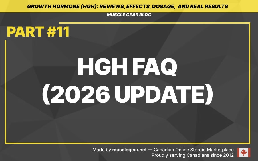 HGH FAQ 2026 update